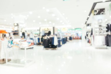 Soyut bulanıklık ve ufuk alışveriş merkezi mağazası