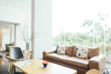 Bulanıklık otel lobi iç yaşam alanı