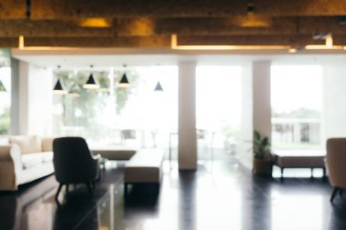 Bulanıklık otel lobi iç yaşam alanı
