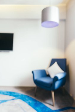 Soyut bulanıklık oturma odası