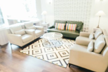 Bulanıklık otel lobi iç yaşam alanı