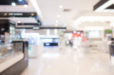 Soyut bulanıklık ve ufuk alışveriş merkezi mağazası