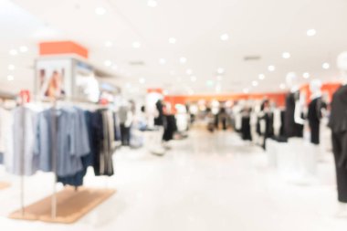 Soyut bulanıklık ve ufuk alışveriş merkezi mağazası