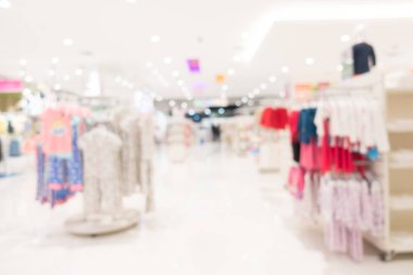 Soyut bulanıklık ve ufuk alışveriş merkezi mağazası