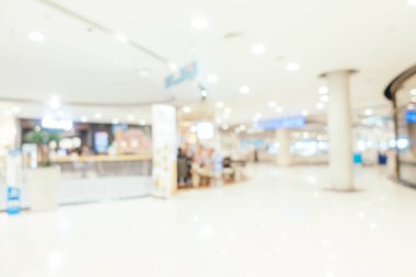 Soyut bulanıklık ve ufuk alışveriş merkezi mağazası