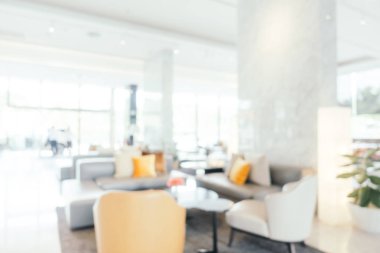 Bulanıklık otel lobi iç yaşam alanı