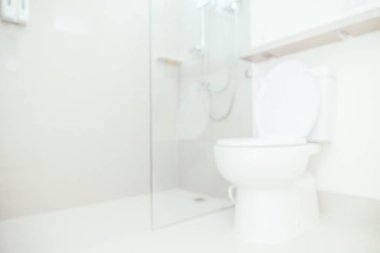 Soyut bulanıklık tuvalet