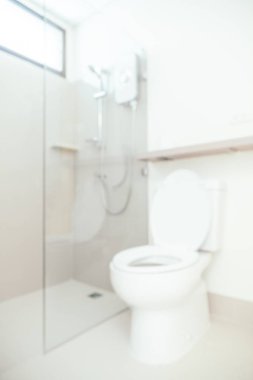 Soyut bulanıklık tuvalet