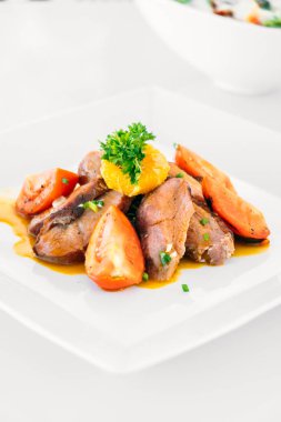 Et tatlı soslu ızgara duck meme