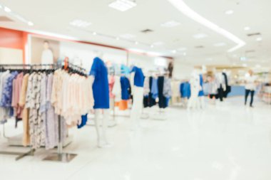 Bokeh ve ufuk alışveriş merkezi ile soyut bulanıklık