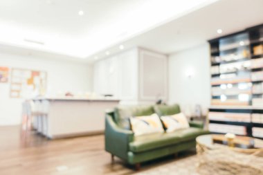 Bulanıklık otel lobi iç yaşam alanı