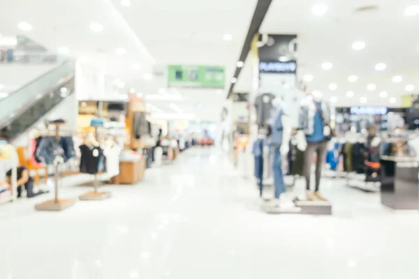 Borrão abstrato e shopping center desfocado em loja de departamento — Fotografia de Stock