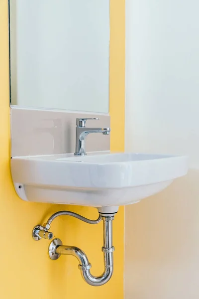 Sink decoration in bathroom — Stock Photo, Image