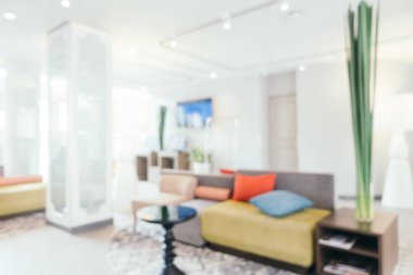 Soyut bulanıklık ve ufuk otel looby ve salon