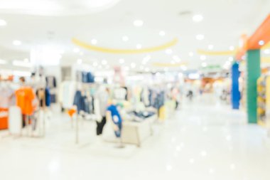 Soyut bulanıklık ve ufuk alışveriş merkezi mağazası