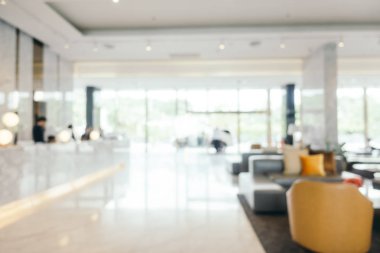 Bulanıklık otel lobi iç yaşam alanı