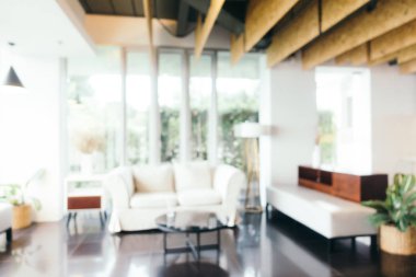 Bulanıklık otel lobi iç yaşam alanı