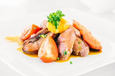 Et tatlı soslu ızgara duck meme