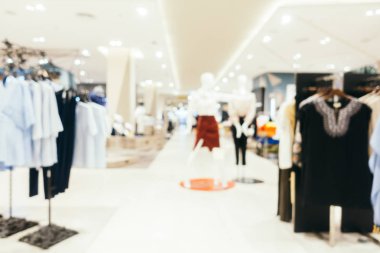 Soyut bulanıklık ve derpartment mağaza defocused