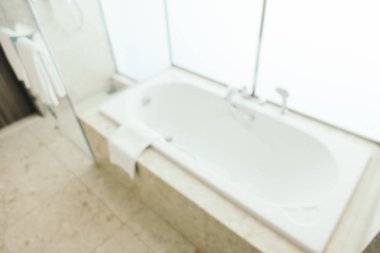 Soyut bulanıklık ve ufuk banyo ve tuvalet iç