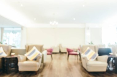 Bulanıklık otel lobi iç yaşam alanı