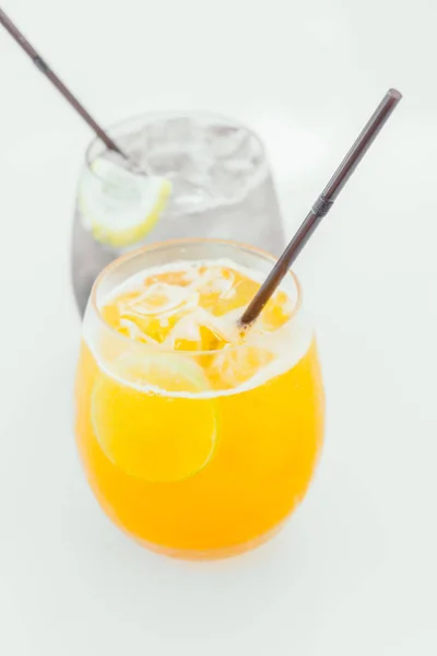 Ice drinking cocktails — Stock Photo, Image