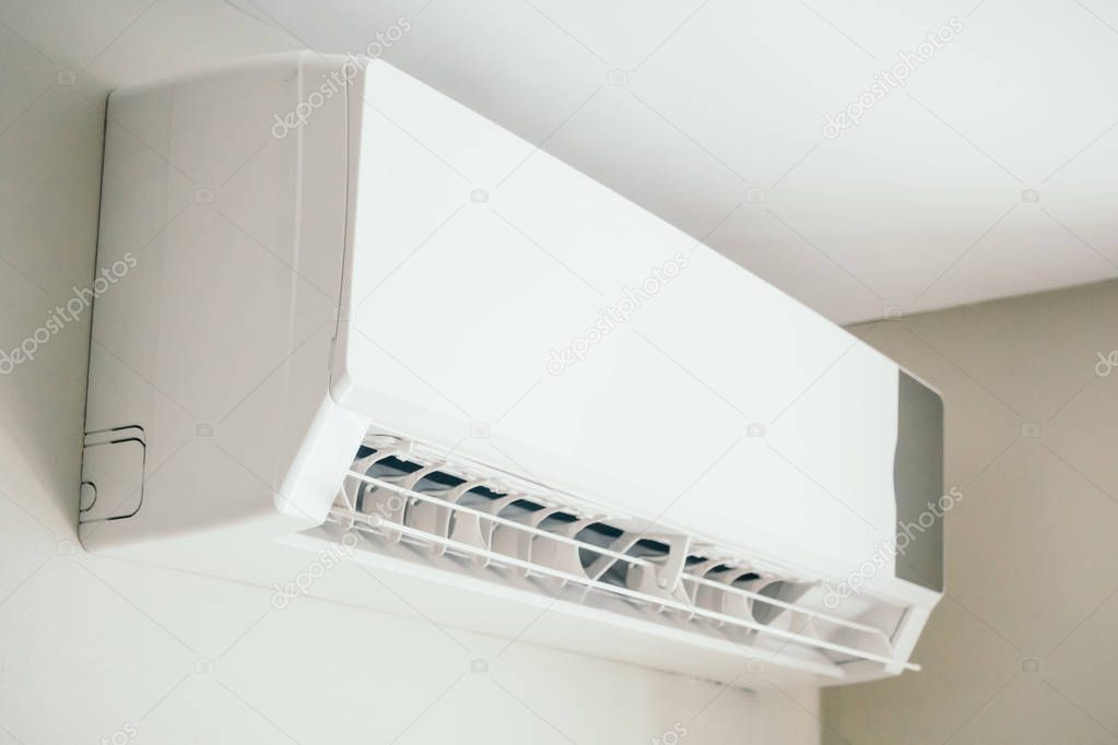 Air conditioner on wall  