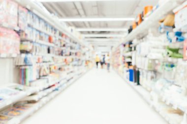 Soyut bulanıklık ve ufuk süpermarket