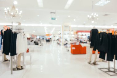 Bokeh ve ufuk alışveriş merkezi ile soyut bulanıklık