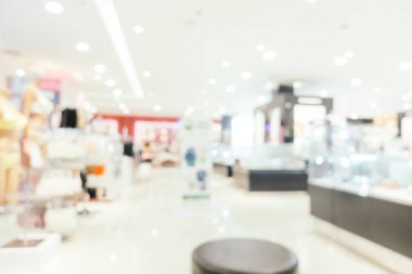 Soyut bulanıklık ve ufuk alışveriş merkezi mağazası