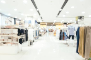 Soyut bulanıklık ve ufuk alışveriş merkezi mağazası