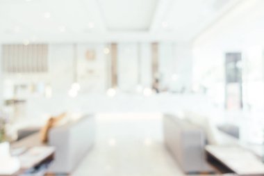 Bulanıklık otel lobi iç yaşam alanı