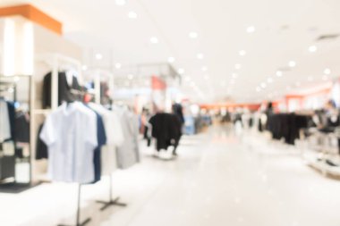 Soyut bulanıklık ve ufuk alışveriş merkezi mağazası