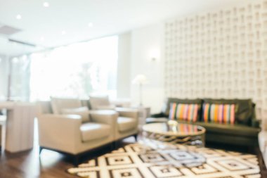 Bulanıklık otel lobi iç yaşam alanı