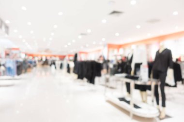 Soyut bulanıklık ve ufuk alışveriş merkezi mağazası