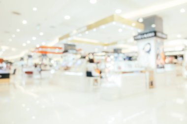 Soyut bulanıklık ve ufuk alışveriş merkezi mağazası