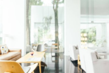 Bulanıklık otel lobi iç yaşam alanı