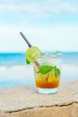 İçme mojito cam buz