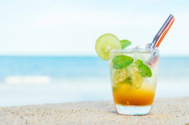 İçme mojito cam buz