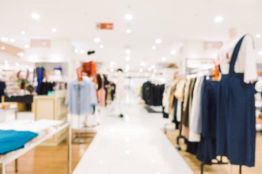 Bokeh ve ufuk alışveriş merkezi ile soyut bulanıklık