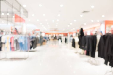 Soyut bulanıklık ve ufuk alışveriş merkezi mağazası