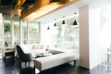 Bulanıklık otel lobi iç yaşam alanı