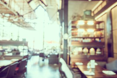 Soyut bulanıklık kahvehane kafe ve Restoran iç