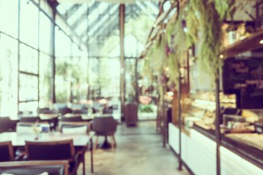 Soyut bulanıklık kahvehane kafe ve Restoran iç