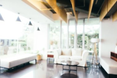 Bulanıklık otel lobi iç yaşam alanı