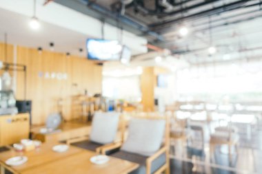 Soyut bulanıklık ve ufuk restoran ve kafe