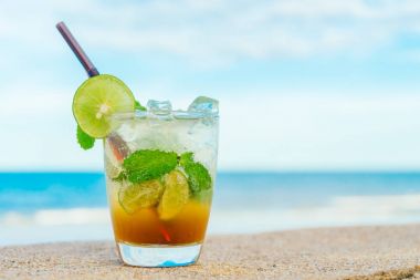 İçme mojito cam buz