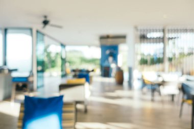 Soyut bulanıklık kahvehane kafe ve Restoran iç