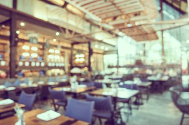 Soyut bulanıklık kahvehane kafe ve Restoran iç