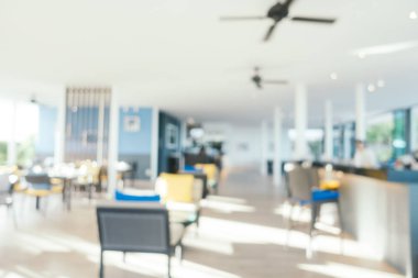 Soyut bulanıklık kahvehane kafe ve Restoran iç
